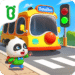 baby pandas school bus